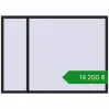 Ціноутворення Вікна 2000x1450 мм REHAU Euro 70 BLACK_ULTI-MATT з двох сторін. Ціна: ₴14,200.29
