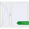 Ціноутворення Вікна 1560x1400 мм REHAU Euro 70 Білий (RAL 9016) з двох сторін. Ціна: ₴13,134.75