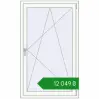 Ціноутворення Вікна 900x1500 мм REHAU SYNEGO MD ANTHRACITE_GREY_STRUKTURAL ззовні. Ціна: ₴12,049.31