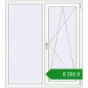 Ціноутворення Вікна 1300x1460 мм REHAU Euro 60 Білий (RAL 9016) з двох сторін. Ціна: ₴8,587.98