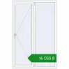 Ціноутворення Вікна 1300x2000 мм REHAU Euro 70 Білий (RAL 9016) з двох сторін. Ціна: ₴16,054.73