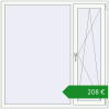 Ціноутворення Вікна 1500x1500 мм REHAU Euro 70. Ціна: €208.20