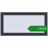 Ціноутворення Вікна 800x400 мм REHAU Euro 60 ANTHRACITE_GREY_STRUKTURAL з двох сторін. Ціна: ₴1,811.51
