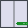 Ціноутворення Вікна 1500x1500 мм REHAU Brillant-Design. Ціна: €351.15