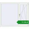 Ціноутворення Вікна 1400x1180 мм REHAU Euro 70 Білий (RAL 9016) з двох сторін. Ціна: ₴11,026.03