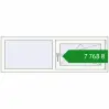 Ціноутворення Вікна 1500x500 мм REHAU Euro 70 Білий (RAL 9016) з двох сторін. Ціна: ₴7,767.50