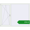 Ціноутворення Вікна 1980x1560 мм REHAU Euro 70. Ціна: €373.75