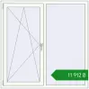 Ціноутворення Вікна 1400x1400 мм REHAU Brillant-Design Білий (RAL 9016) з двох сторін. Ціна: ₴11,912.33