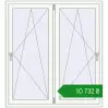 Ціноутворення Вікна 1320x1440 мм REHAU Euro 60 Білий (RAL 9016) з двох сторін. Ціна: ₴10,731.82
