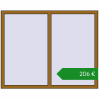 Ціноутворення Вікна 1500x1200 мм REHAU Euro 70. Ціна: €206.43