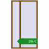 Ціноутворення Вікна 1200x2200 мм REHAU Euro 60. Ціна: €285.56