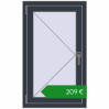Ціноутворення Вікна 600x1000 мм REHAU SYNEGO MD. Ціна: €209.24