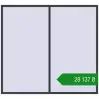 Ціноутворення Вікна 2400x2200 мм REHAU Euro 70 ANTHRACITE_GREY_STRUKTURAL з двох сторін. Ціна: ₴28,136.89