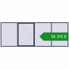 Ціноутворення Вікна 5000x1800 мм REHAU Euro 70 ANTHRACITE_GREY_STRUKTURAL з двох сторін. Ціна: ₴58,391.68