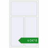 Ціноутворення Вікна 1100x1800 мм REHAU Euro 60 Білий (RAL 9016) з двох сторін. Ціна: ₴6,047.28