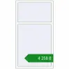 Ціноутворення Вікна 930x1680 мм REHAU Euro 60 Білий (RAL 9016) з двох сторін. Ціна: ₴4,257.84