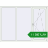 Ціноутворення Вікна 2000x1500 мм REHAU Euro 70 Білий (RAL 9016) з двох сторін. Ціна: ₴11,586.69