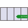 Ціноутворення Вікна 3700x1800 мм REHAU Euro 60 BLACK_BROWN з двох сторін. Ціна: ₴22,772.50