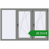 Ціноутворення Вікна 1800x1200 мм Altest Pony 375 RAL 9007 Grey aluminium з двох сторін. Ціна: ₴28,014.00