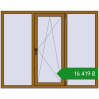 Ціноутворення Вікна 1760x1400 мм REHAU Euro 70 LIGHT_OAK з двох сторін. Ціна: ₴16,418.83