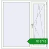 Ціноутворення Вікна 1350x1400 мм REHAU Euro 70 Білий (RAL 9016) з двох сторін. Ціна: ₴10,570.99