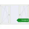 Ціноутворення Вікна 2200x1550 мм REHAU Euro 70 Білий (RAL 9016) з двох сторін. Ціна: ₴19,807.57