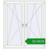 Ціноутворення Вікна 1300x1500 мм REHAU Brillant-Design Білий (RAL 9016) з двох сторін. Ціна: ₴20,042.58