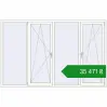Ціноутворення Вікна 2500x1600 мм REHAU SYNEGO MD WALNUT ззовні. Ціна: ₴35,470.80