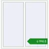 Ціноутворення Вікна 1300x1350 мм REHAU Euro 70 Білий (RAL 9016) з двох сторін. Ціна: ₴6,997.50