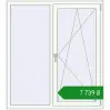 Ціноутворення Вікна 1300x1450 мм REHAU Euro 60 Білий (RAL 9016) з двох сторін. Ціна: ₴7,738.78
