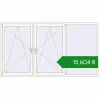 Ціноутворення Вікна 2500x1400 мм REHAU Euro 60 Білий (RAL 9016) з двох сторін. Ціна: ₴15,603.50