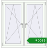 Ціноутворення Вікна 1160x1200 мм REHAU Euro 60 Білий (RAL 9016) з двох сторін. Ціна: ₴9,007.75