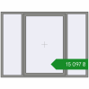 Ціноутворення Вікна 2000x1500 мм Altest Pony 375 RAL 9007 Grey aluminium з двох сторін. Ціна: ₴15,097.49