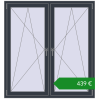 Ціноутворення Вікна 1400x1500 мм REHAU Euro 70. Ціна: €439.34