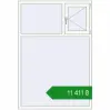 Ціноутворення Вікна 1300x1900 мм REHAU Brillant-Design Білий (RAL 9016) з двох сторін. Ціна: ₴11,411.15