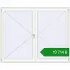 Ціноутворення Вікна 2000x1600 мм REHAU Euro 70 Білий (RAL 9016) з двох сторін. Ціна: ₴19,714.06