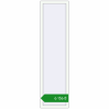 Ціноутворення Вікна 575x2200 мм REHAU Brillant-Design Білий (RAL 9016) з двох сторін. Ціна: ₴6,156.04
