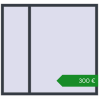 Ціноутворення Вікна 1700x1600 мм REHAU Euro 70. Ціна: €300.11