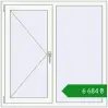 Ціноутворення Вікна 1180x1180 мм REHAU Euro 60 Білий (RAL 9016) з двох сторін. Ціна: ₴6,684.34