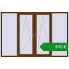 Ціноутворення Вікна 2400x1600 мм REHAU SYNEGO MD. Ціна: €890.09