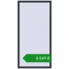 Ціноутворення Вікна 900x1800 мм REHAU Euro 70 ANTHRACITE_GREY_STRUKTURAL з двох сторін. Ціна: ₴8,549.36