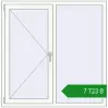 Ціноутворення Вікна 1310x1320 мм REHAU Euro 60 Білий (RAL 9016) з двох сторін. Ціна: ₴7,722.87