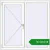 Ціноутворення Вікна 1250x1240 мм REHAU Euro 70 Білий (RAL 9016) з двох сторін. Ціна: ₴10,050.37