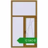 Ціноутворення Вікна 1100x2000 мм REHAU Euro 60 LIGHT_OAK з двох сторін. Ціна: ₴12,540.36