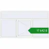 Ціноутворення Tilt-and-Turn 2490x1370 mm REHAU Brillant-Design RAL 9016 Traffic white two-sided. Ціна: ₴17,642.24