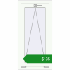 Ціноутворення Вікна 500x1000 мм Altest Pony 375 RAL 9016 Traffic white з двох сторін. Ціна: $135.17