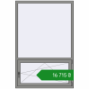 Ціноутворення Вікна 1200x1800 мм Altest Pony 375 RAL 9007 Grey aluminium з двох сторін. Ціна: ₴16,715.01