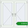 Ціноутворення Вікна 1100x1100 мм REHAU Euro 60 Білий (RAL 9016) з двох сторін. Ціна: ₴8,808.08
