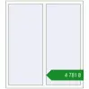 Ціноутворення Вікна 1250x1400 мм REHAU Euro 60 Білий (RAL 9016) з двох сторін. Ціна: ₴4,780.64