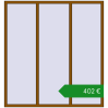 Ціноутворення Вікна 1900x2030 мм REHAU Euro 60. Ціна: €401.84